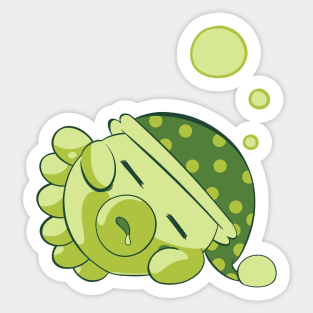 Sleepy Tako Sticker